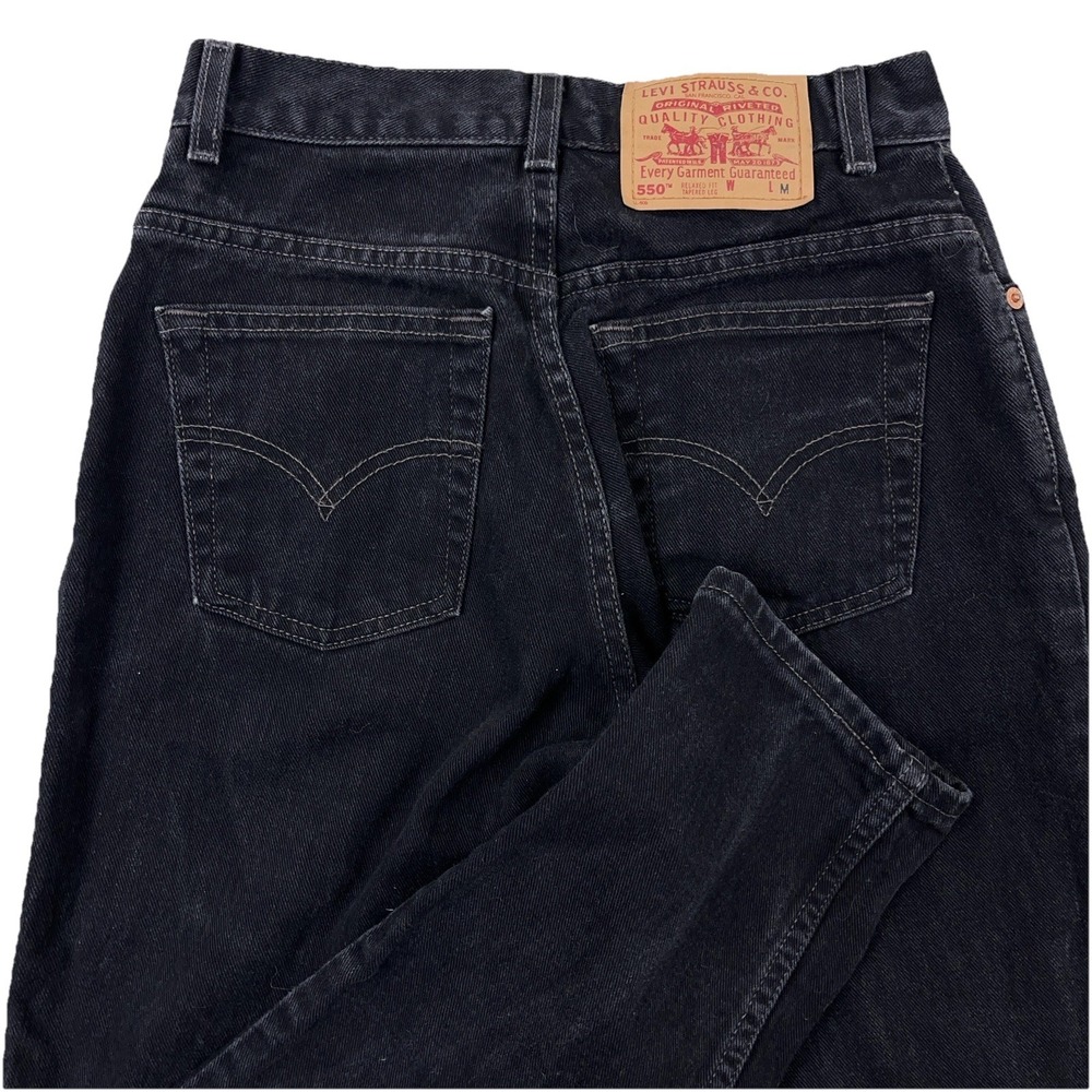 Vintage Levis 550 Jeans Women 4 Relaxed Fit Tapered Mom Y2K Baggy Loose 25x29
